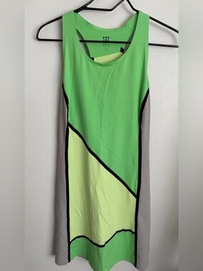 Title Nine Futurama Colorblock Tennis Dress Size Small